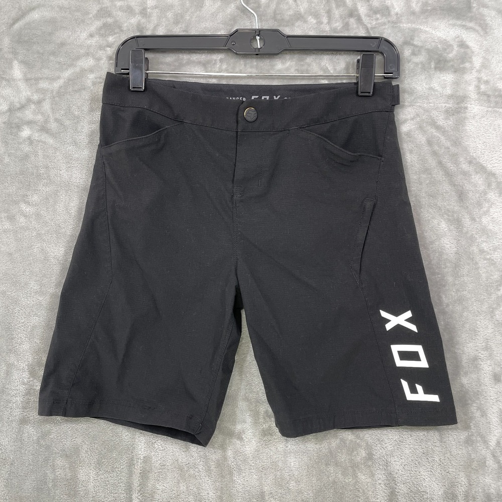 Fox Racing Ranger Shorts Youth 26 Black Performance MTB Biking